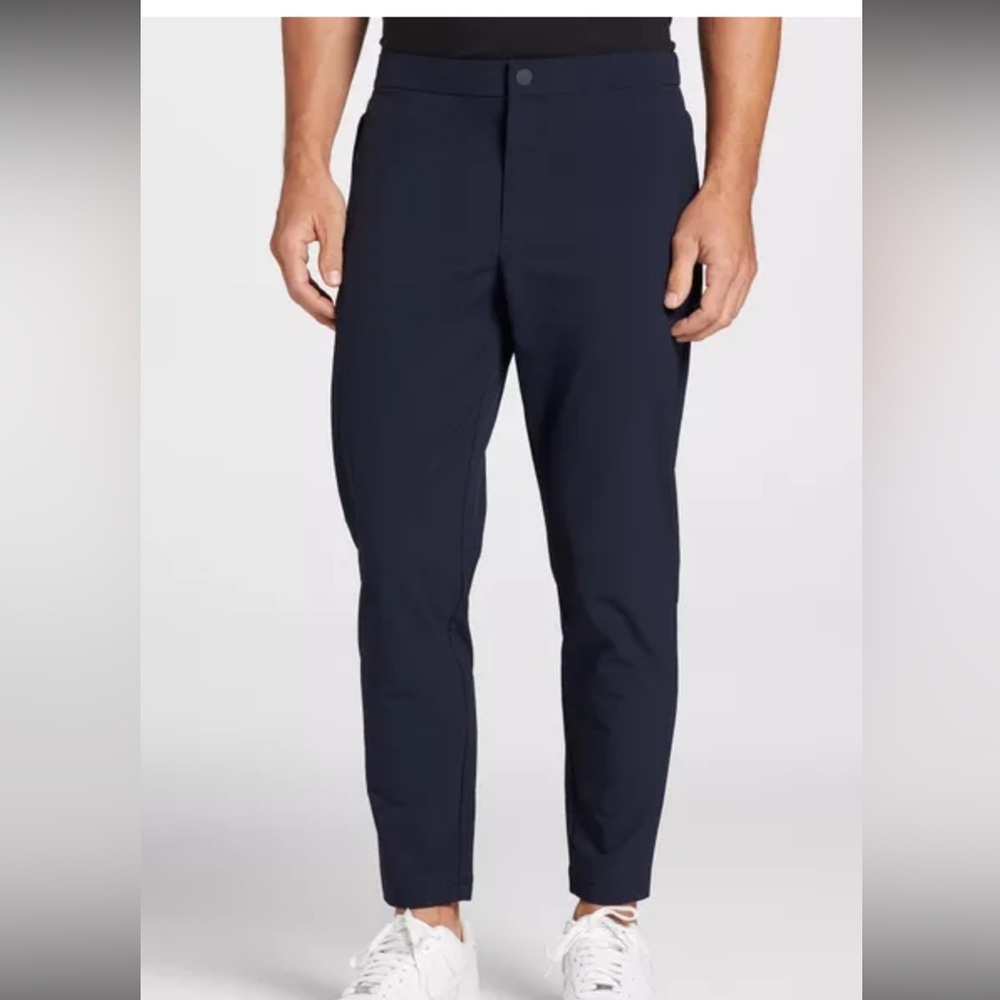 VRST slim fit taper performance pants with zipper pockets size small
